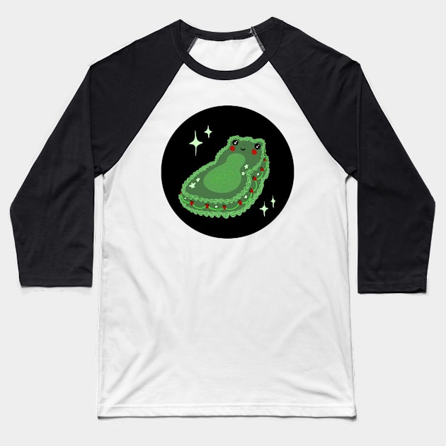 froggy cake Baseball T-Shirt by hgrasel